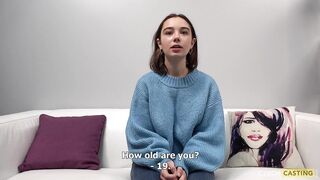 Amatőr 19 éves cseh tini