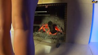 Fullos amatőr barátnő cumizza
