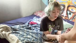 Amatőr 18 éves tini bige televerve