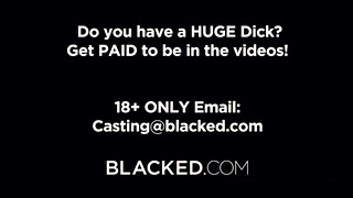 Blacked - Stefany Kyler rácuppan a néger faszra