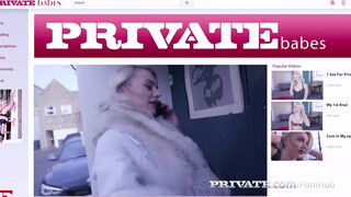 Private.com - A hatalmas keblű Elizabetha Romanova rábukik a farokra
