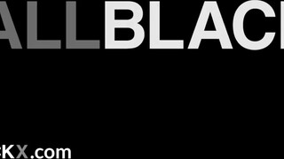 AllBlackX - Cecilia Lion a szexy szőrös pinás tini