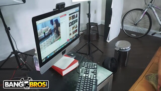 BANGBROS - Japán webcam modell és a barátja