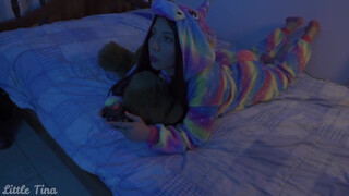 Gamer spanyol spiné análba kefélve