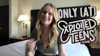 Exxx Teens - Szőrös muffos picsa casting forgatás pornója