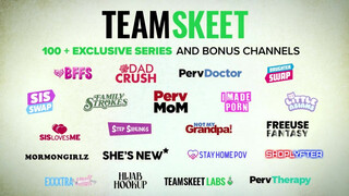 TeamSkeet - egy nagy méretes spricc a pinára