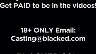 BLACKED - szőrös pinájú bige imádja a csoki farkat