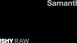TUSHYRAW - Samantha a szexy hatalmas mellű spiné