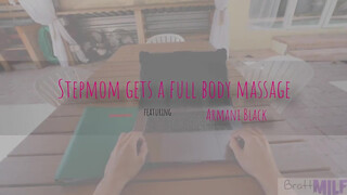Armani Black felizgult masszázs közben