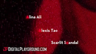 DigitalPlayground - Scarlit Scandal és Alina Ali nyaldossák egymás punciját