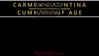 Karups - Carmen Valentina fiatal hapsival kúr