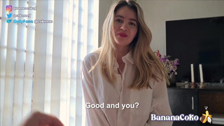 BananaCoko már reggel pélót szop