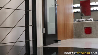Bunny Colby felizgult a hatalmas dákóra