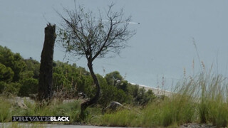 PrivateBlack - Carolina Savage hátsó bejáratba kefélve a billiárd asztalon