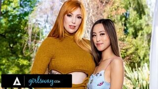Alexia és lauren tavaszi szünetén együtt masturbálnak forrón